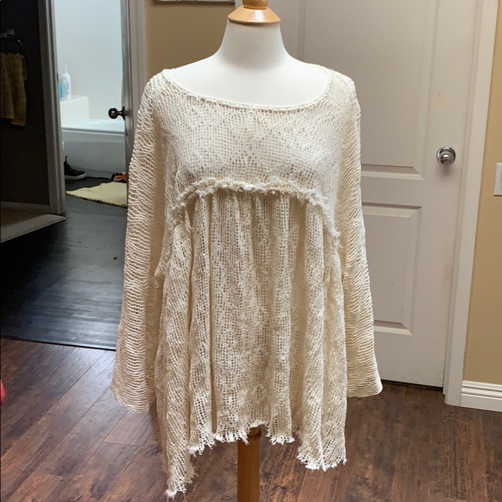 Free People sweater like new M/L